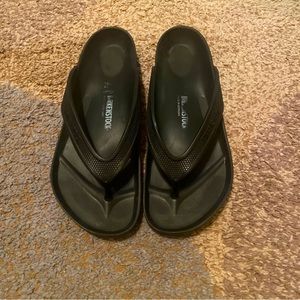 Birkenstock Black Flip Flops